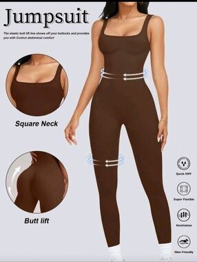 Womens Full-body Shapewear Jumpsuit